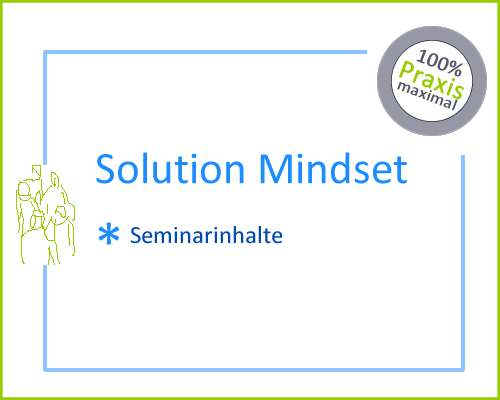 Seminar Solution Mindset Seminarinhalte